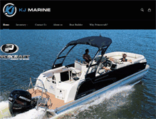 Tablet Screenshot of kjmarine.com